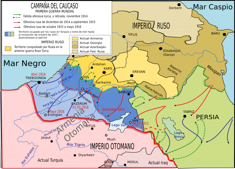 Der Kaukasuskrieg 1914