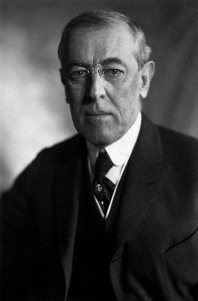 Woodrow Wilson, President of the United States